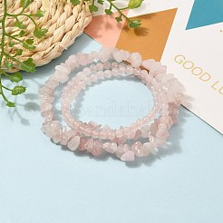 Three Loops Stretch Wrap Bracelets&nbsp;BJEW-JB05530-03