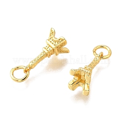 Brass Pendants&nbsp;KK-N0108-07G-01-RS