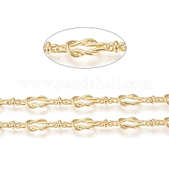Handmade Alloy & Brass Byzantine Chains&nbsp;CHC-M019-04G-RS