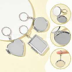 3Pcs 3 Styles Iron Keychains&nbsp;KEYC-SC0001-98P