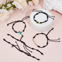 15Pcs Adjustable Braided Nylon Cord Bracelet Making&nbsp;AJEW-UN0003-22