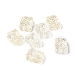 Transparent Spray Painted Glass Beads&nbsp;GLAA-I050-08
