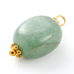 Nuggets Natural Mixed Gemstone Pendants&nbsp;PALLOY-JF00603