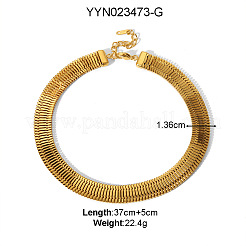 304 Stainless Steel Chain Bracelets & Necklaces Sets for Women&nbsp;PX5529-1