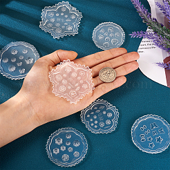 7Pcs 7 Style Nail Art Silicone Molds&nbsp;MRMJ-TA0001-19