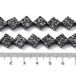 Synthetic Non-Magnetic Hematite Beads Strands&nbsp;G-H303-B15