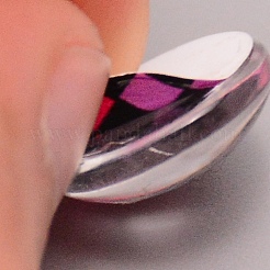 Glass Cabochons&nbsp;LS-GGLA-WH0029-07F