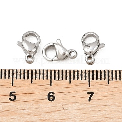 Tarnish Resistant 316 Surgical Stainless Steel Lobster Claw Clasps&nbsp;316-XX01