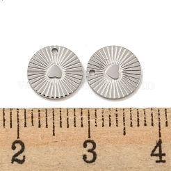 Non-Tarnish 304 Stainless Steel Charms&nbsp;STAS-P356-10P