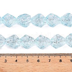 Electroplate Glass Beads Strands&nbsp;EGLA-N012-08H