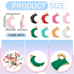 50Pcs 304 Stainless Steel Enamel Charms&nbsp;STAS-TA0003-32C