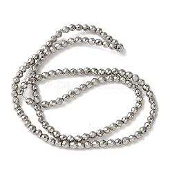 Baking Paint Synthetic Non-Magnetic Hematite Beads Strands&nbsp;G-H020-K01-10