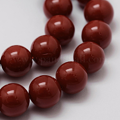 Shell Pearl Beads Strands&nbsp;BSHE-L026-01-8mm