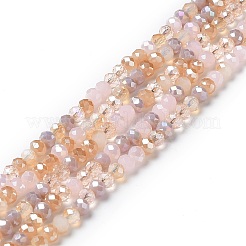 Glass Beads Strands&nbsp;EGLA-A034-M4mm-08