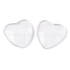 Transparent Glass Cabochons&nbsp;GGLA-T004-15