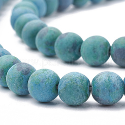 Synthetic Chrysocolla Beads Strands&nbsp;X-G-T106-194