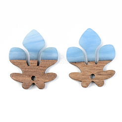 Resin & Walnut Wood Pendants&nbsp;RESI-S389-051B