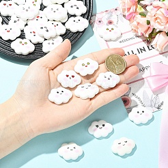 32Pcs 8 Styles Funny Opaque Resin Cabochons&nbsp;RESI-YW0005-94