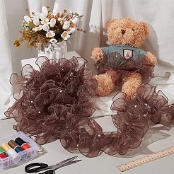 5 Yards Pleated Organza Pleated Lace Ribbon&nbsp;OCOR-PH0004-67C