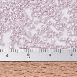 MIYUKIデリカビーズ  シリンダー  日本製シードビーズ  11/0  （db1534)不透明な淡いローズセイロン  1.3x1.6mm  穴：0.8mm  約100000個/500g&nbsp;SEED-MY11-DB1534