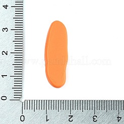 オペーク樹脂カボション  模造食品  バゲット  28.5x9.5x7.5mm&nbsp;CRES-Z013-01D