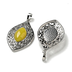Natural Topaz Jade Pendants&nbsp;G-Q158-02B