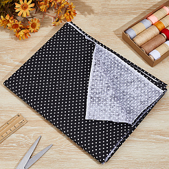 1M Polka Dot Pattern Cotton Fabric&nbsp;DIY-CY0003-52B