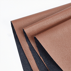 PUレザー生地  服装アクセサリー  ココナッツブラウン  140x100x0.05cm&nbsp;DIY-WH0580-64B