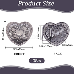 Alloy Buckles&nbsp;FIND-WH0126-420AS