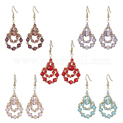 304 Stainless Steel Dangle Earrings&nbsp;EJEW-JE06368