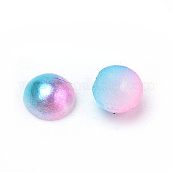 Imitation Pearl Acrylic Cabochons&nbsp;OACR-R063-8mm-13