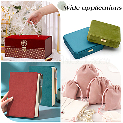 2 Sheets 2 Colors Faux Suede Book Covers&nbsp;DIY-CP0011-10A