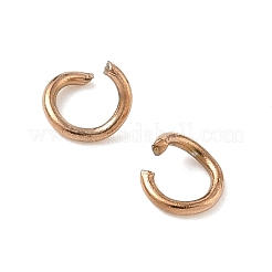 304 Stainless Steel Open Jump Rings&nbsp;STAS-Z150-01A-RG