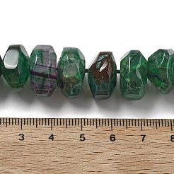Natural Dragon Veins Agate Beads Strands&nbsp;G-K392-A02