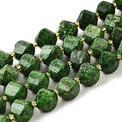 Natural Sesame Jasper Dyed Beads Strands&nbsp;G-U023-A01-02
