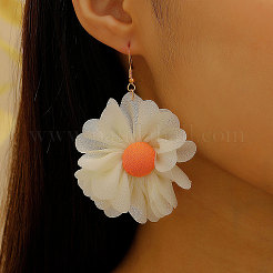 Bohemian Cloth Dangle Earrings&nbsp;FS-WG45A54-01