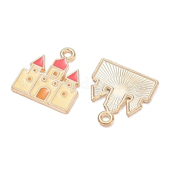Alloy Enamel Pendants&nbsp;AL-CBAE435-60G