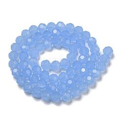 Imitation Jade Glass Beads Stands&nbsp;EGLA-A035-J8mm-D03
