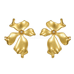 304 Stainless Steel & Crystal Rhinestone Stud Earrings&nbsp;WGA93F3-01
