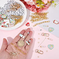 Medical Theme DIY Keychain Making Kits&nbsp;DIY-BM0002-79