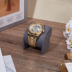Microfiber Velvet Single Watch Display Stands&nbsp;ODIS-WH0025-302B