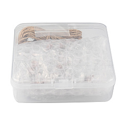 16Pcs 8 Styles Glass Jar Bead Containers&nbsp;CON-FS0001-05