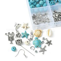 DIY Ocean Theme Earring Making Kit&nbsp;DIY-FS0005-54