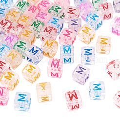 50Pcs Acrylic European Beads&nbsp;MACR-TADJ0001-13M