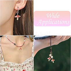 15Pcs 3 Styles Plastic Pendants&nbsp;KY-CJ0002-13