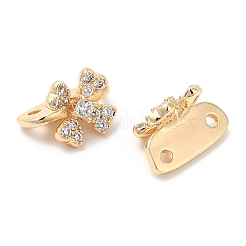 Glass Connector Charms&nbsp;KK-K333-70G-03