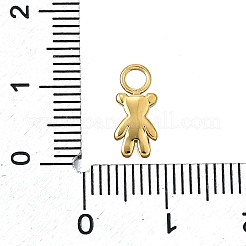 304 Stainless Steel Charms&nbsp;STAS-H233-19G
