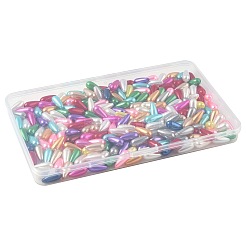 172Pcs 102G ABS Plastic Imitation Pearl Teardrop Beads&nbsp;MACR-FS0002-24