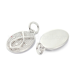 Rack Plating Rack Plating Brass Pendants&nbsp;KK-B046-09P