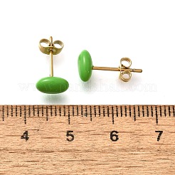 304 Stainless Steel Stud Earrings&nbsp;EJEW-C133-05D-G